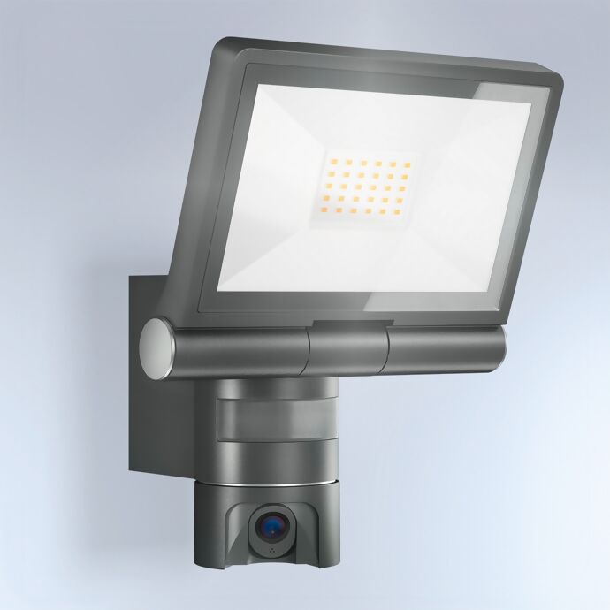 Steinel Projecteur LED extérieur avec caméra de surveillance XLED